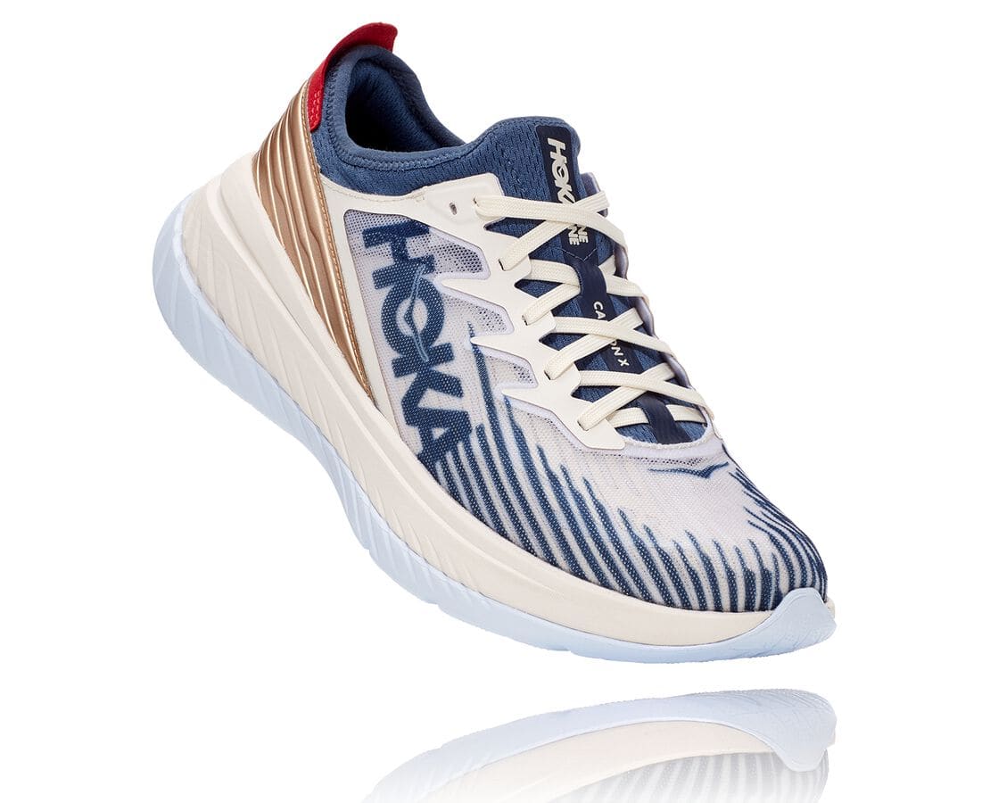 Hoka One One All Gender Carbon X-Spe Női Közúti Futócipők Plein Air - Birds Of Paradise [TMURA-7082]